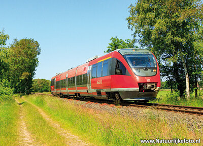 ansichtkaart DB Regio trein