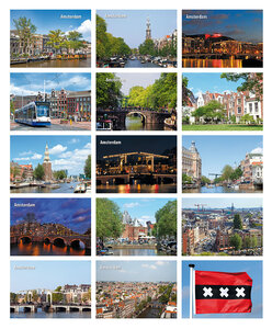 Amsterdam ansichtkaarten set