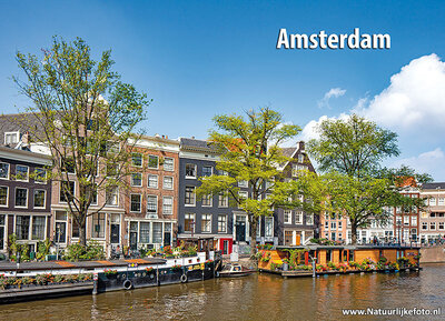 ansichtkaarten Amsterdamse gracht - werelderfgoed