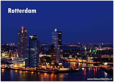 Ansichtkaarten Rotterdam Skyline