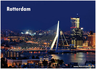 ansichtkaarten Rotterdam - Erasmusbrug