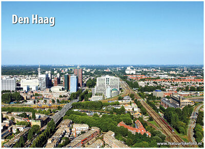 Ansichtkaarten Den Haag | ansichtkaart skyline van Den Haag