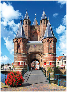 ansichtkaarten Haarlem - Amsterdamse poort