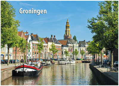 ansichtkaart Groningen - Aa kerk