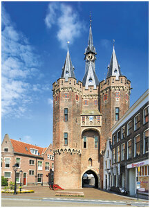 Ansichtkaart Zwolle - Sassenpoort