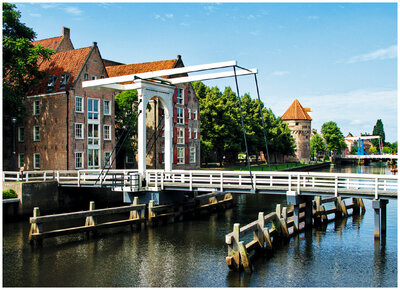 Ansichtkaart Zwolle - Pelserbrug