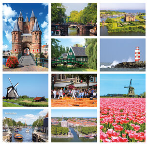Noord-Holland ansichtkaarten set 