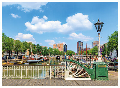 ansichtkaart Rotterdam - Spanjaardsbrug