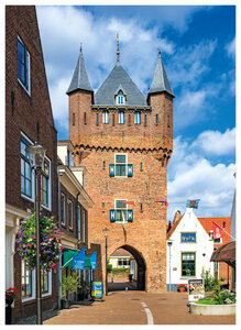 ansichtkaart Hattem - Dijkpoort