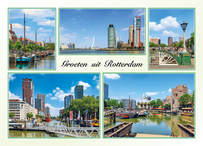 ansichtkaart groeten uit Rotterdam (R002)