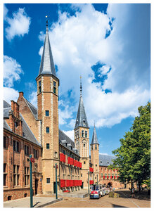ansichtkaart Middelburg - Abdij