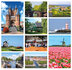 Noord-Holland ansichtkaarten set 